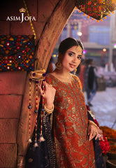 Chamkeeli By Asim Jofa Stitched 3 Piece Formals Pret Suit-AJKKB-10