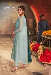 Asim Jofa Chamkeeli Pret Ajkkb-17 Embroidered Chiffon Stitched 3 Pcs