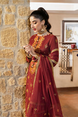 Asim Jofa Unstitched 3 Piece Eid Festive Suit-AJKM-20