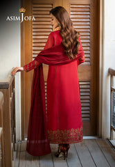 Asim Jofa Limited Edition Stitched 3 Piece Formals Pret Collection'2025-AJKMB-15