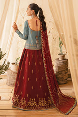 Mehr o Maah by Asim Jofa Unstitched 3 Piece Festive Suit AJM-02