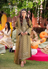 Asim Jofa Jag Mag Pret Ajmjb-30 Embroidered Paper Cotton Stitched 3 Pcs