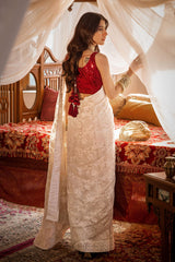 The Mughal Queen by Asim Jofa Lucknowi Chikankaari Suit-AJMQ-05