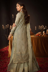 The Mughal Queen by Asim Jofa Lucknowi Chikankaari Suit-AJMQ-09