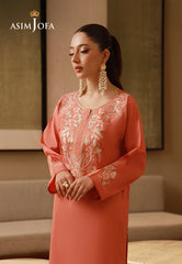 Asim Jofa Essential Pret Drop 7 Ajpb-128 Embroidered Cambric 2 Pcs