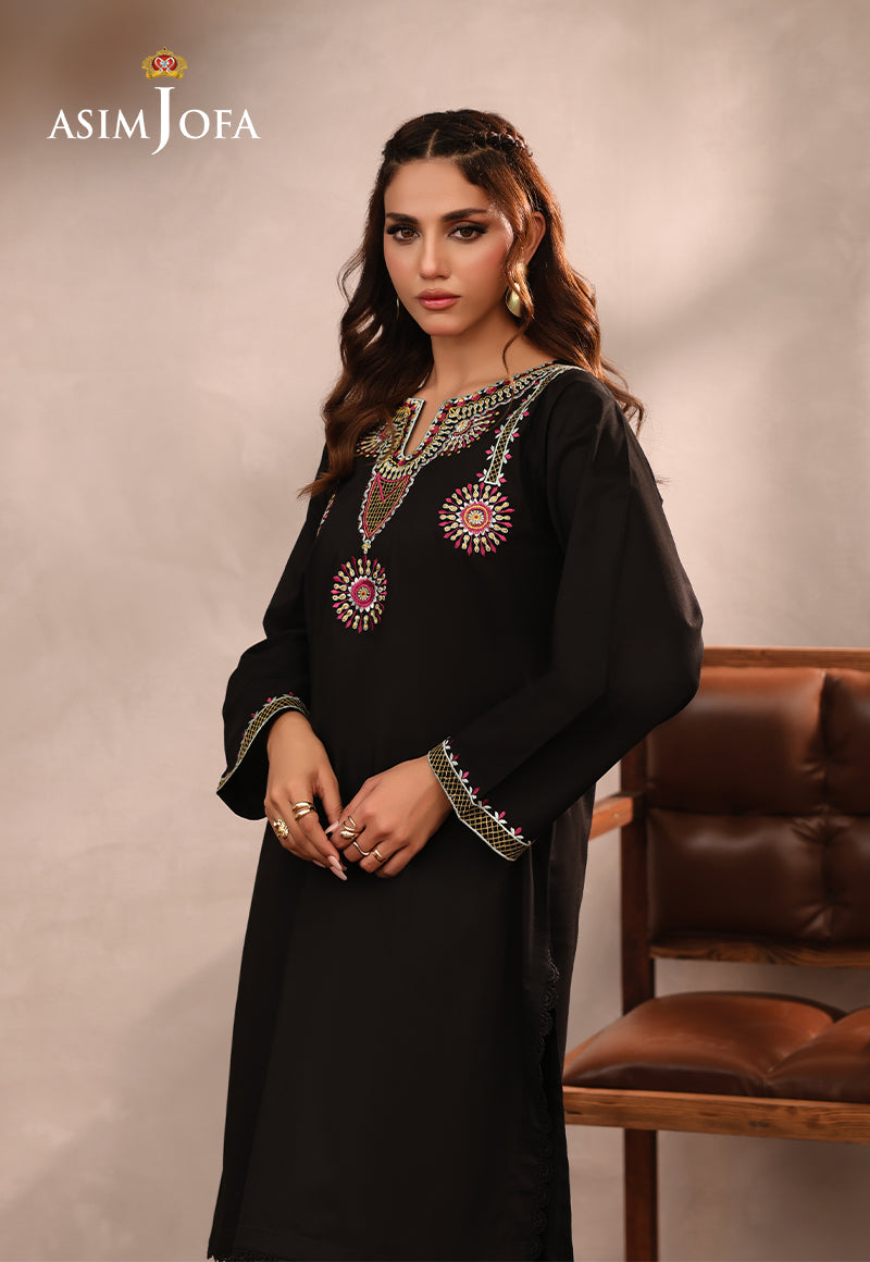 Asim Jofa Essential Pret Drop 7 Ajpb-135 Embroidered Cambric 2 Pcs