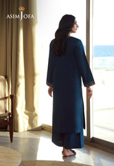 Asim Jofa Essential Pret Drop 7 Ajpb-145 Embroidered Slub Rib Lawn 2 Pcs