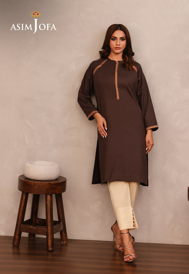 Asim Jofa Essential Pret Drop 7 Ajpe-53 Embroidered Jacquard 1Pc
