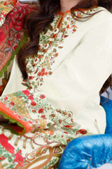 Arabic Lawn By Asim Jofa Unstitched 3 Piece Digital Blended Lawn Suit-AJPL-06