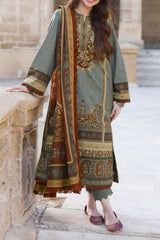 Arabic Lawn By Asim Jofa Unstitched 3 Piece Digital Blended Lawn Suit-AJPL-10