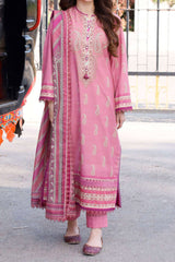 Arabic Lawn By Asim Jofa Unstitched 3 Piece Digital Blended Lawn Suit-AJPL-13