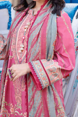 Arabic Lawn By Asim Jofa Unstitched 3 Piece Digital Blended Lawn Suit-AJPL-14