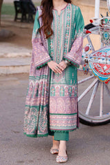 Arabic Lawn By Asim Jofa Unstitched 3 Piece Digital Blended Lawn Suit-AJPL-15