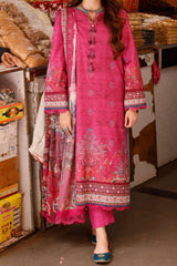Arabic Lawn By Asim Jofa Unstitched 3 Piece Digital Blended Lawn Suit-AJPL-17