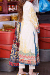 Arabic Lawn By Asim Jofa Unstitched 3 Piece Digital Blended Lawn Suit-AJPL-18