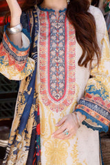 Arabic Lawn By Asim Jofa Unstitched 3 Piece Digital Blended Lawn Suit-AJPL-18
