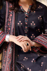 Arabic Lawn By Asim Jofa Unstitched 3 Piece Digital Blended Lawn Suit-AJPL-19