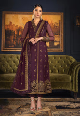 The Ramsha Edit by Asim Jofa Unstitched 3 Piece Festive Suit-AJRE-10