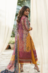 Asim Jofa Unstitched Prints Lawn Suit-AJS-21
