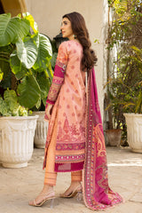 Asim Jofa Unstitched Prints Lawn Suit-AJS-23