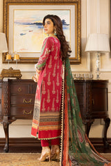 Asim Jofa Unstitched Prints Lawn Suit-AJS-26