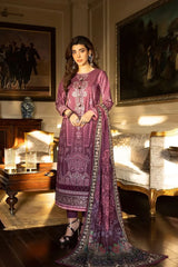 Asim Jofa Unstitched Prints Lawn Suit-AJS-28