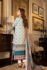 Asim Jofa Unstitched Prints Lawn Suit-AJS-29