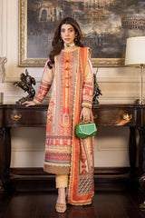 Asim Jofa Unstitched Prints Lawn Suit-AJS-33
