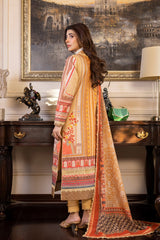 Asim Jofa Unstitched Prints Lawn Suit-AJS-33