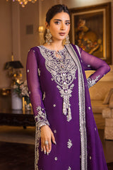 Maahru & Noorie by Asim Jofa Unstitched 3 Piece Festive Suit-AJSM-25