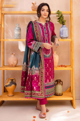 Asim Jofa Prints Unstitched 3 Piece Digital Lawn Vol-01 Suit-AJUB-05
