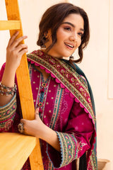Asim Jofa Prints Unstitched 3 Piece Digital Lawn Vol-01 Suit-AJUB-05