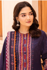 Asim Jofa Prints Unstitched 3 Piece Digital Lawn Vol-01 Suit-AJUB-09