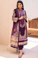 Asim Jofa Prints Unstitched 3 Piece Digital Lawn Vol-01 Suit-AJUB-10