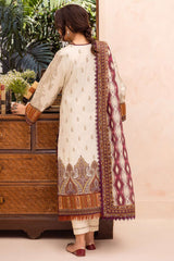 Asim Jofa Prints Unstitched 3 Piece Digital Lawn Vol-01 Suit-AJUB-11