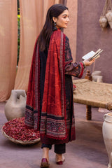 Asim Jofa Prints Unstitched 3 Piece Digital Lawn Vol-01 Suit-AJUB-12