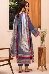Asim Jofa Prints Unstitched 3 Piece Digital Lawn Vol-01 Suit-AJUB-14