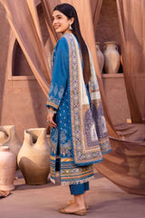 Asim Jofa Prints Unstitched 3 Piece Digital Lawn Vol-01 Suit-AJUB-16
