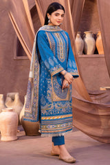 Asim Jofa Prints Unstitched 3 Piece Digital Lawn Vol-01 Suit-AJUB-16