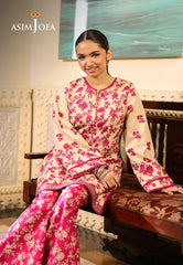 Asim Jofa Eid Essentials Ajubf-57 Digital Printed Lawn 2 Pcs