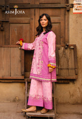 Asim Jofa Eid Essentials Ajubf-59 Digital Printed Lawn 2 Pcs