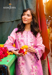 Asim Jofa Eid Essentials Ajubf-59 Digital Printed Lawn 2 Pcs