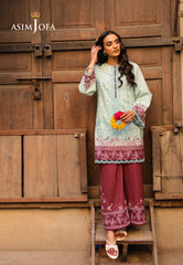Asim Jofa Eid Essentials Ajubf-61 Digital Printed Lawn 2 Pcs