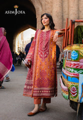 Asim Jofa Eid Essentials Ajubf-66 Digital Printed Lawn 3 Pcs