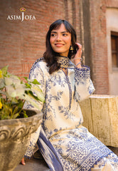 Asim Jofa Eid Essentials Ajubf-72 Digital Printed Lawn 3 Pcs