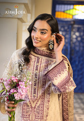 Asim Jofa Eid Essentials Ajubf-85 Digital Printed Lawn 3 Pcs
