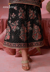 Asim Jofa Unstitched 2 Piece Festive Formals Suit-AJULFI-07 Embroidered Silk Unstitched 2 Pcs