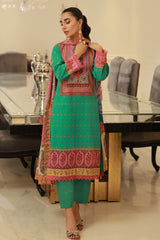Asim Jofa Prints Unstitched 3 Piece Digital Lawn Vol-06 Suit-AJUN-03