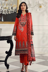 Asim Jofa Prints Unstitched 3 Piece Digital Lawn Vol-06 Suit-AJUN-04