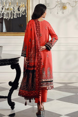 Asim Jofa Prints Unstitched 3 Piece Digital Lawn Vol-06 Suit-AJUN-04